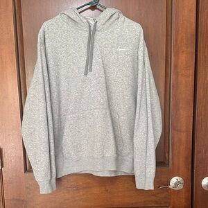 Nike Men's Heather Gray Hoodie